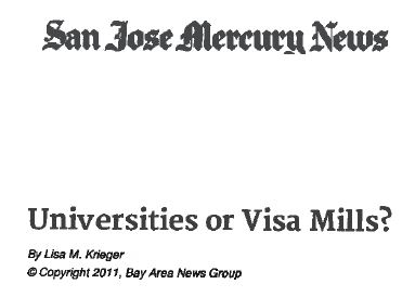 universities or visa mill